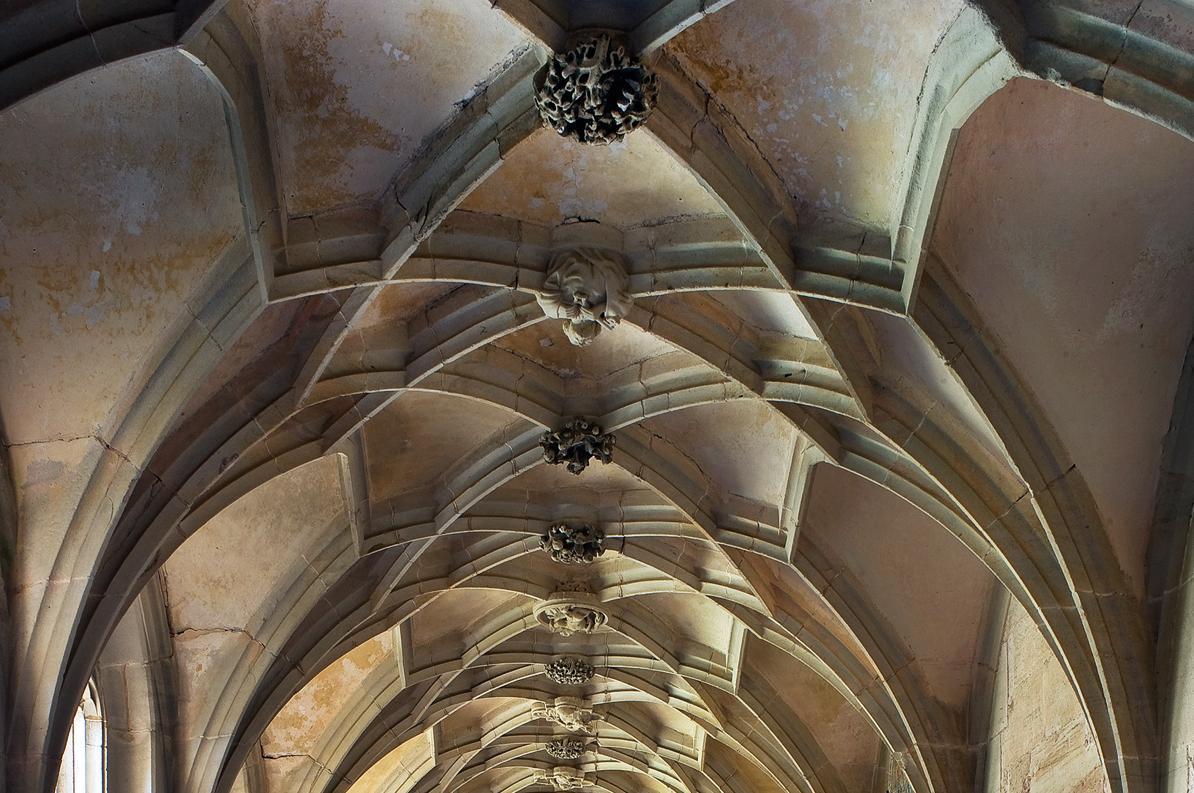 North wing of the cloister of Bebenhausen Monastery and Palace