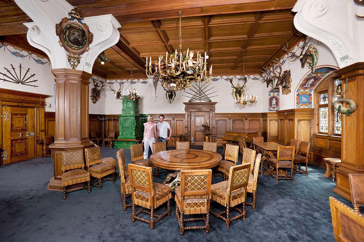 Blauer Saal im Schloss Bebenhausen