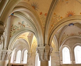 Vault in the chapter house of Bebenhausen Monastery and Palace