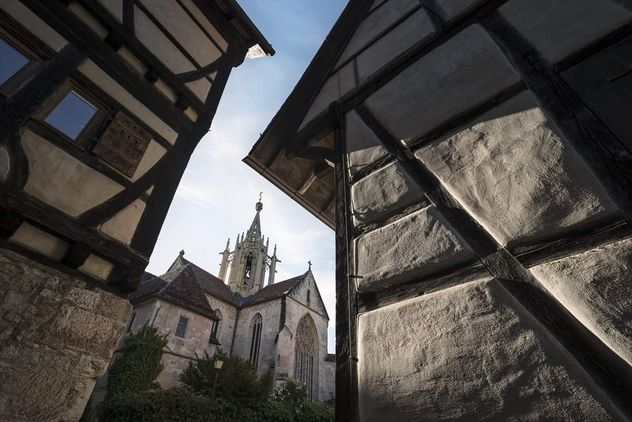 Kloster und Schloss Bebenhausen, Außenansicht Klosterkirche